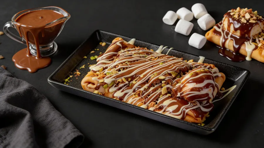 Kunafa Crêpe